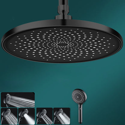 BowLift | Contemporary Showerhead Combination Rainfall Chrome Wall Mount Showerhead