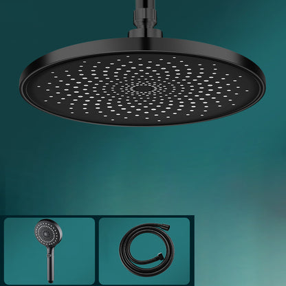 BowLift | Contemporary Showerhead Combination Rainfall Chrome Wall Mount Showerhead