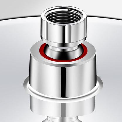 BowLift | Contemporary Showerhead Combination Rainfall Chrome Wall Mount Showerhead