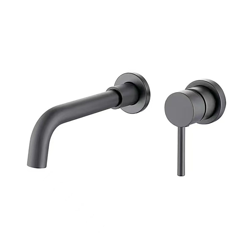 Wall-mounted single-lever mixer for the bathroom