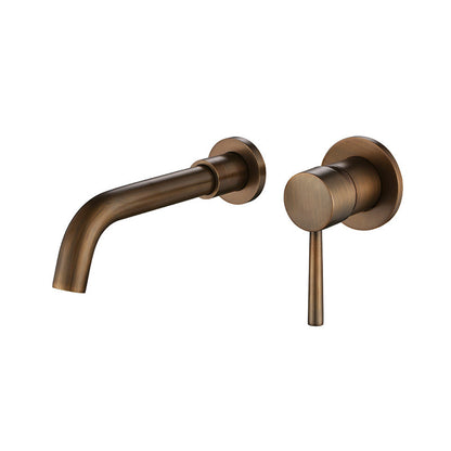 Wall-mounted single-lever mixer for the bathroom