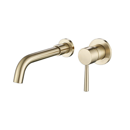 Wall-mounted single-lever mixer for the bathroom