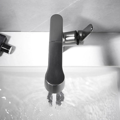 Kalsten | Extendable Vessel Water Tap Modern Sink Faucet with a Lever Handle