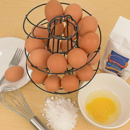 BowLift | Spiral Rolling Egg Dispenser Rack