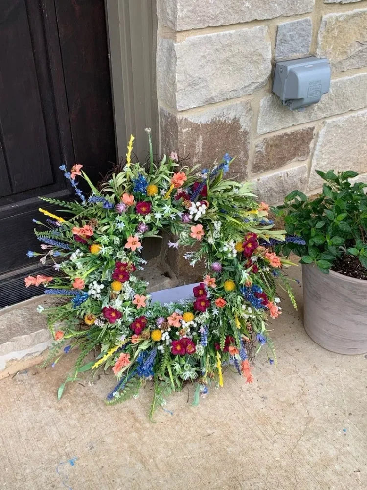 Brehn | Handmade Texas Wildflower Wreath