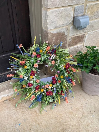 Brehn | Handmade Texas Wildflower Wreath