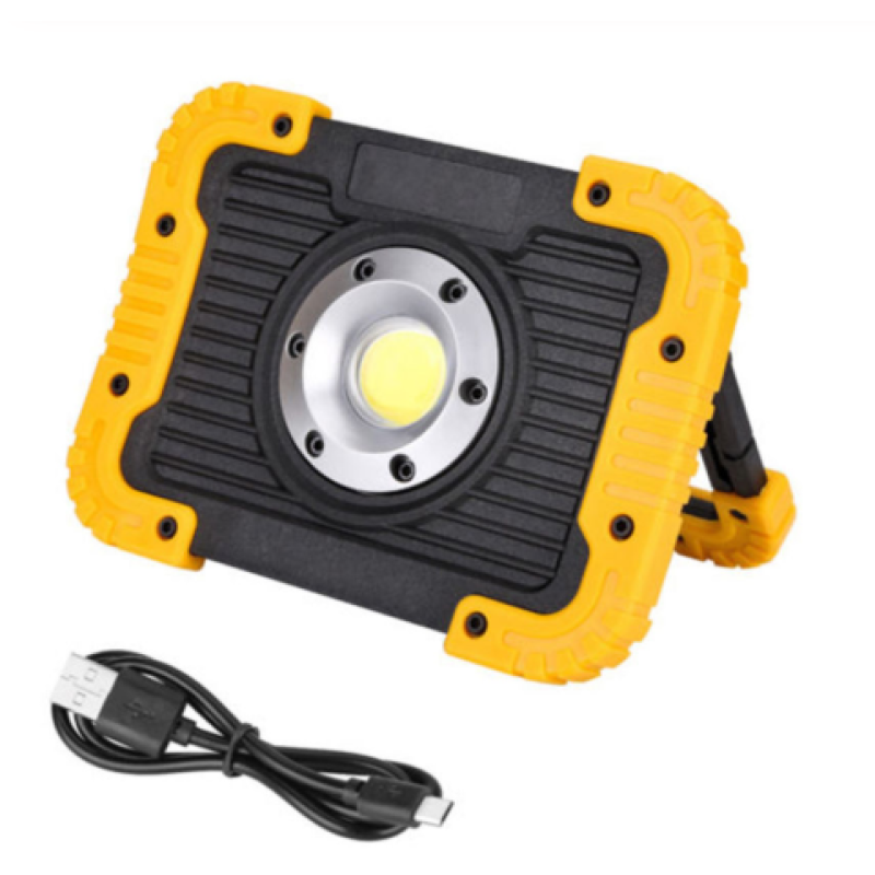 BowLift | Rechargeable LED Construction Spotlight – Portable Work Light with USB and Durable Housing