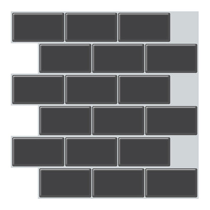 BowLift | Simple Peel & Stick Tile Scratch-Resistant Plastic Peel and Stick Subway Tile for Shower