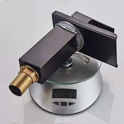 BowLift | Single-Handle Basin Faucet 1-Hole Widely Used Bathroom Sink Faucet with LED Lighting