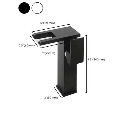 BowLift | Single-Handle Basin Faucet 1-Hole Widely Used Bathroom Sink Faucet with LED Lighting