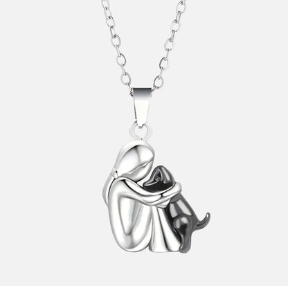 Skanto | PawHeart Necklace – Jewelry for Dog Lovers with Paw Print