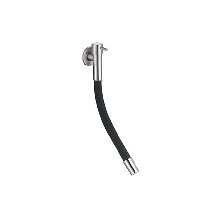 Skanto | Modern Wall-Mounted Bath Faucet with Stainless Steel Levers