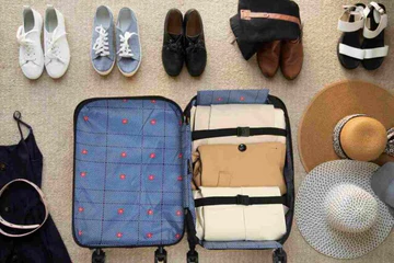 Skanto | 360° Foldable Travel Suitcases with Wheels