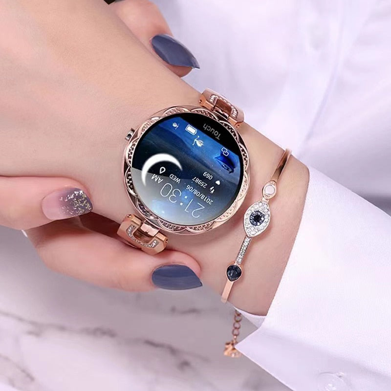 Skanto | AquaFit Women's Waterproof Fitness Smartwatch