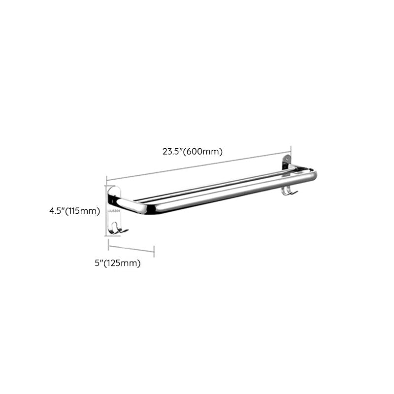 BowLift | Modern Stainless Steel Towel Bar Bathroom Shelf Bathroom Accessories Set