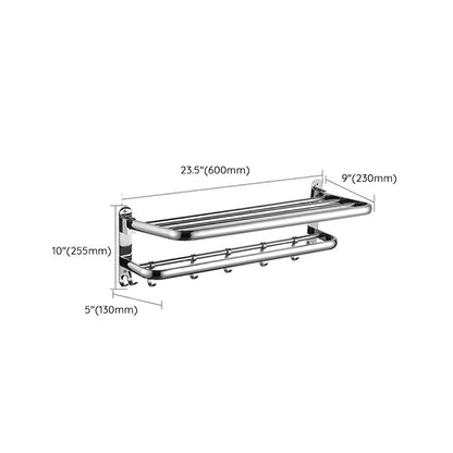 BowLift | Modern Stainless Steel Towel Bar Bathroom Shelf Bathroom Accessories Set