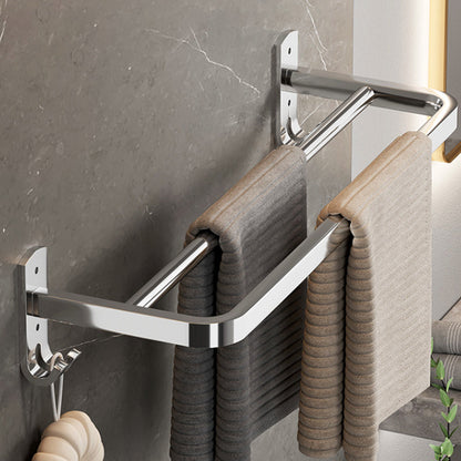 BowLift | Modern Polished Chrome Bathroom Accessory Set Made of Stainless Steel