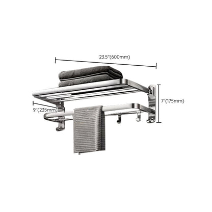 BowLift | Modern Polished Chrome Bathroom Accessory Set Made of Stainless Steel