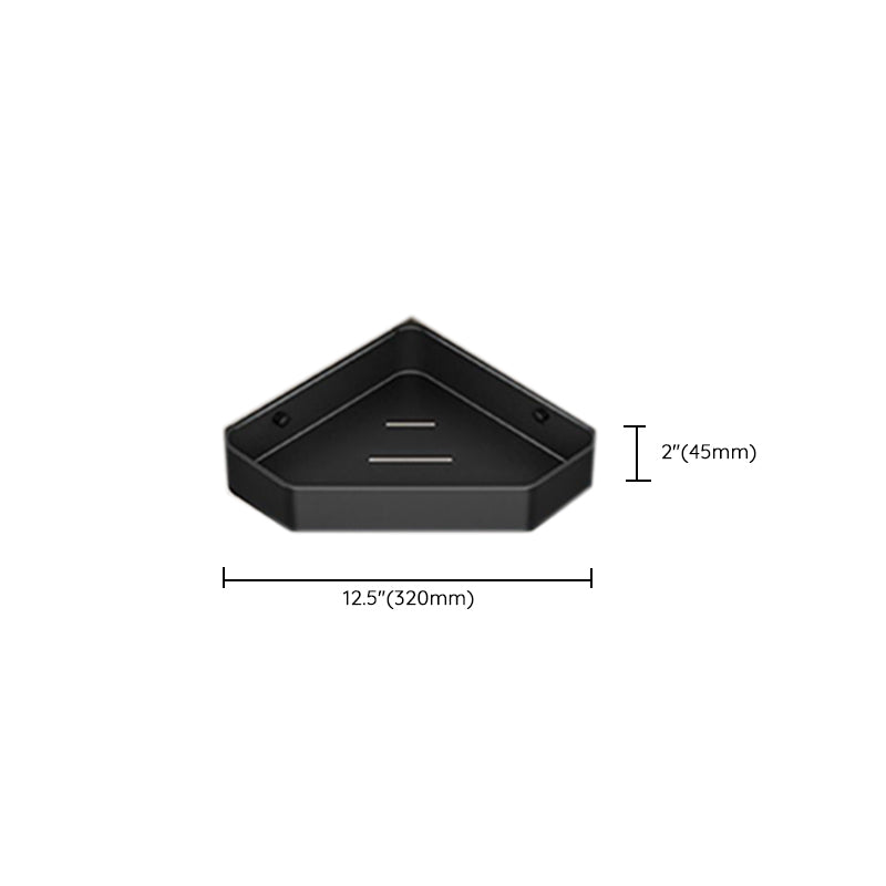 BowLift | Modern Bathroom Set Matte Black Bathroom Shelf Towel Holder Bathroom Accessories Set