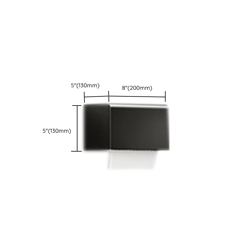 BowLift | Modern Bathroom Set Matte Black Bathroom Shelf Towel Holder Bathroom Accessories Set