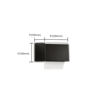 BowLift | Modern Bathroom Set Matte Black Bathroom Shelf Towel Holder Bathroom Accessories Set