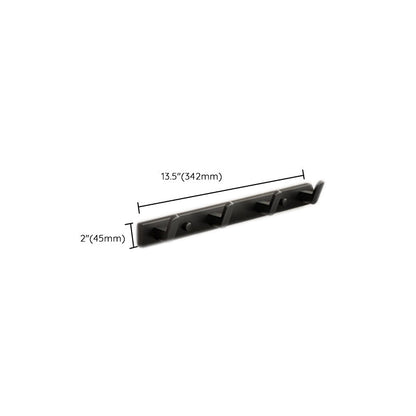 BowLift | Modern Bathroom Set Matte Black Bathroom Shelf Towel Holder Bathroom Accessories Set