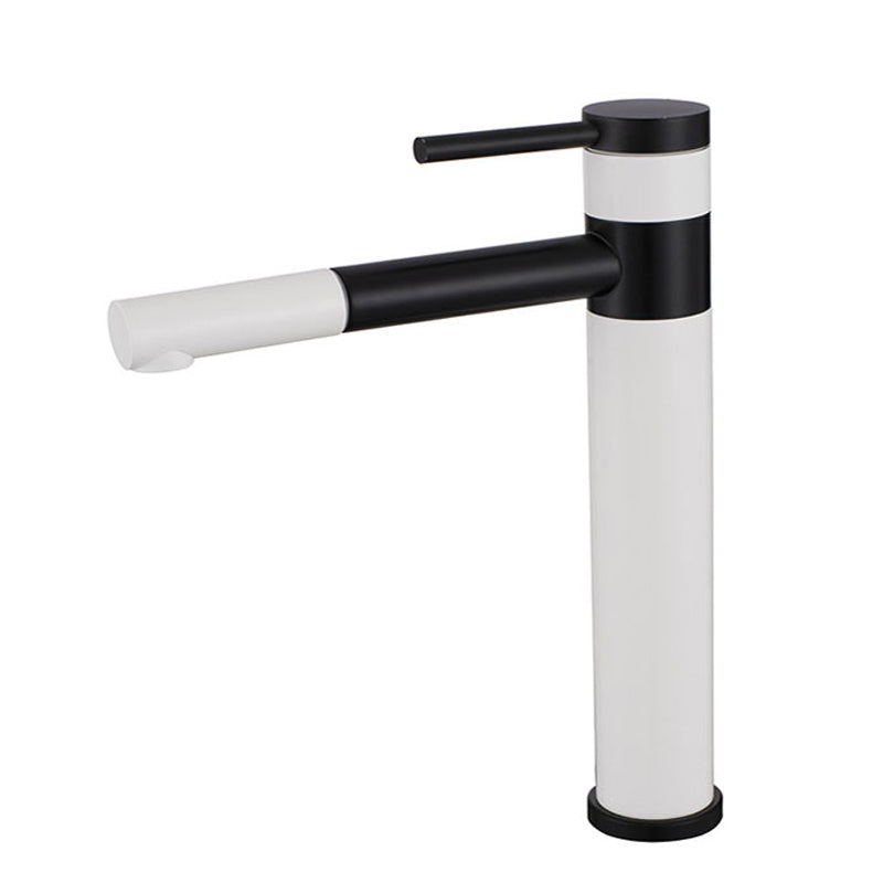 BowLift | Modern Vessel Sink Faucet Stainless Steel Single Handle Low Arc Pull Down Vessel Faucet