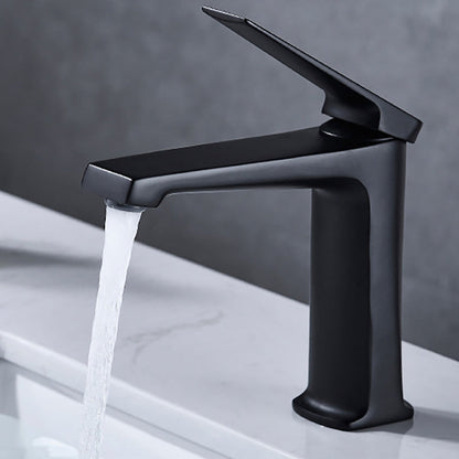 BowLift | Modern centerset bathroom faucet Solid color copper faucet for the bathroom