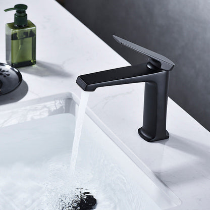 BowLift | Modern centerset bathroom faucet Solid color copper faucet for the bathroom