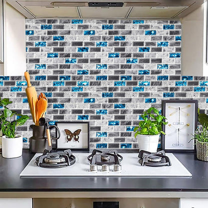 BowLift | Peel and Stick Wall Tile Water Repellent Rectangle PVC Peel & Stick Subway Tile