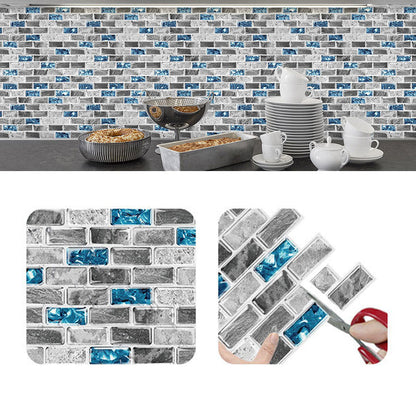 BowLift | Peel and Stick Wall Tile Water Repellent Rectangle PVC Peel & Stick Subway Tile