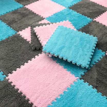 BowLift | Color-Fading-Resistant Carpet Tile Solid Interlocking Carpet Tile