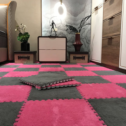 BowLift | Color-Fading-Resistant Carpet Tile Solid Interlocking Carpet Tile