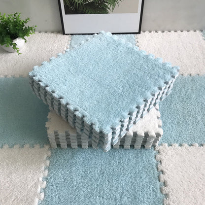 BowLift | Color-Fading-Resistant Carpet Tile Solid Interlocking Carpet Tile