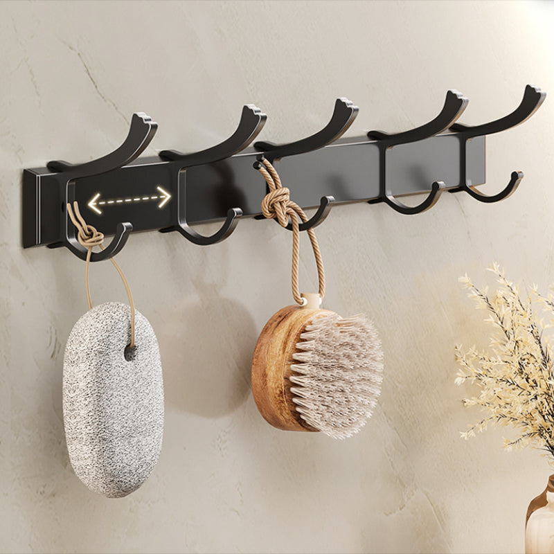 BowLift | Modern Bathroom Accessory Set Black Bathroom Shelf Bathroom Accessory Set