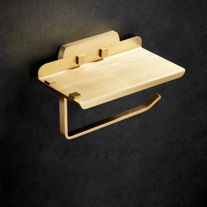 BowLift | Traditional Golden Bath Accessory Set Brass Bathroom Accessories Kit