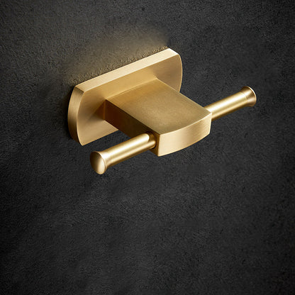 BowLift | Traditional Golden Bath Accessory Set Brass Bathroom Accessories Kit