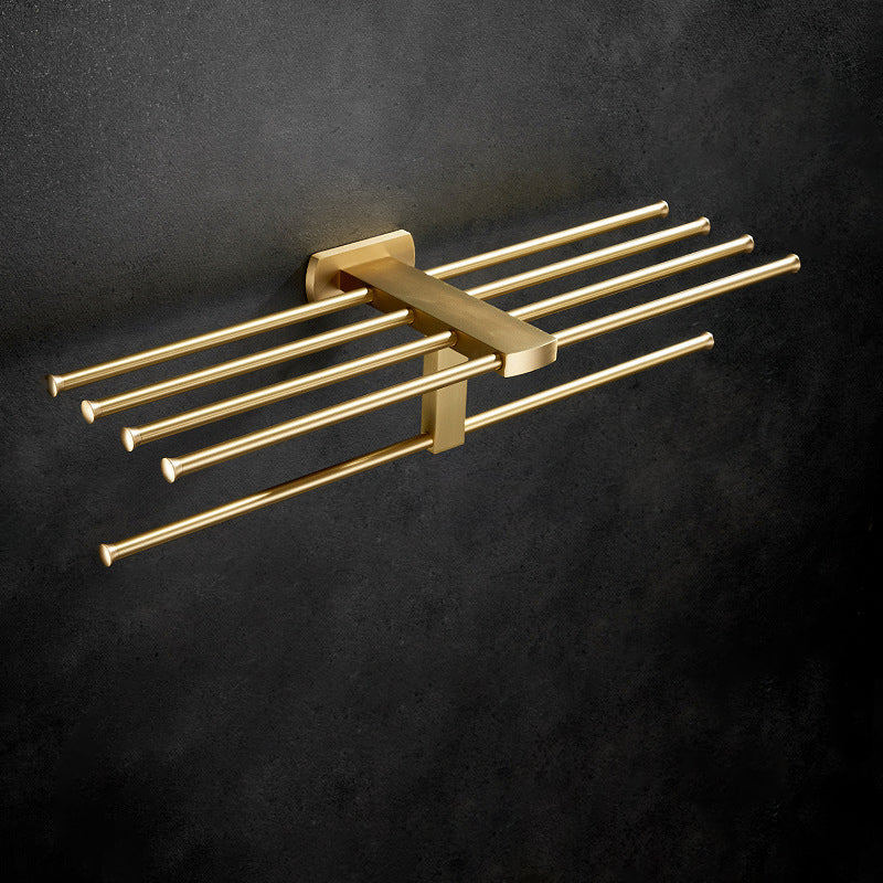 BowLift | Traditional Golden Bath Accessory Set Brass Bathroom Accessories Kit