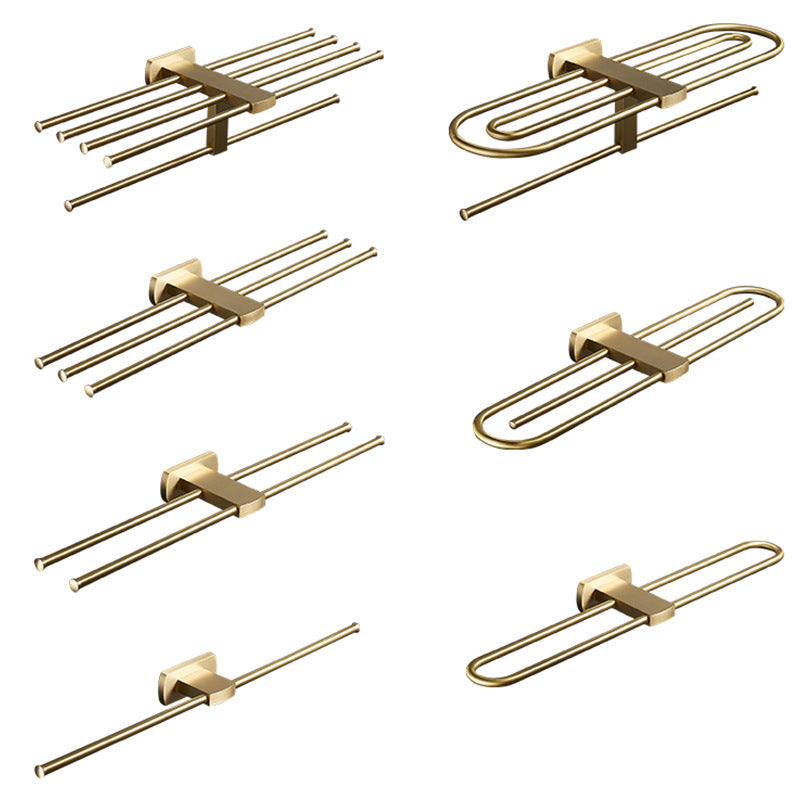 BowLift | Traditional Golden Bath Accessory Set Brass Bathroom Accessories Kit