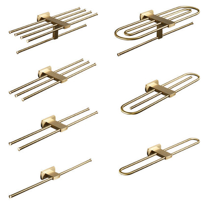 BowLift | Traditional Golden Bath Accessory Set Brass Bathroom Accessories Kit