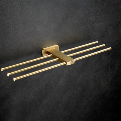 BowLift | Traditional Golden Bath Accessory Set Brass Bathroom Accessories Kit