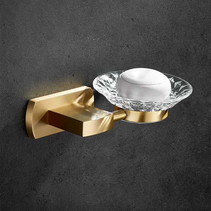 BowLift | Traditional Golden Bath Accessory Set Brass Bathroom Accessories Kit