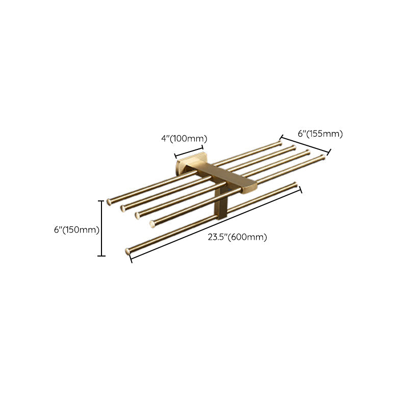 BowLift | Traditional Golden Bath Accessory Set Brass Bathroom Accessories Kit