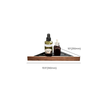 BowLift | Wood and Aluminum Bath Accessory Set Black Bathroom Accessory Kit