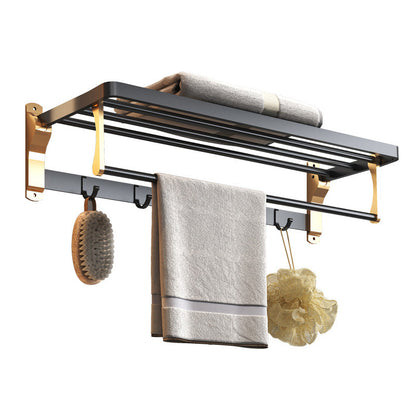 BowLift | Black & Brass Bathroom Set Modern Style Bathroom Accessories As Individual Piece Or As Set