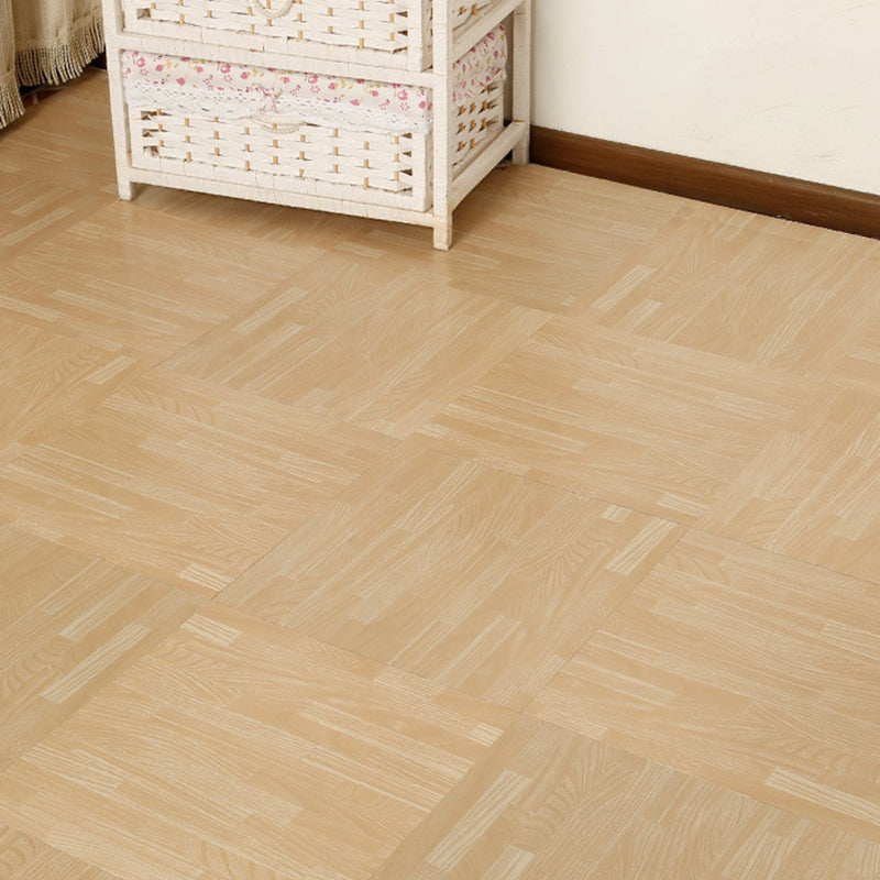Peel-and-Stick PVC Floor Tiles with Diamond Look, 30.5 × 30.5 cm
