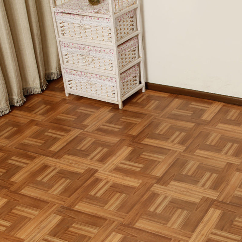 Peel-and-Stick PVC Floor Tiles with Diamond Look, 30.5 × 30.5 cm