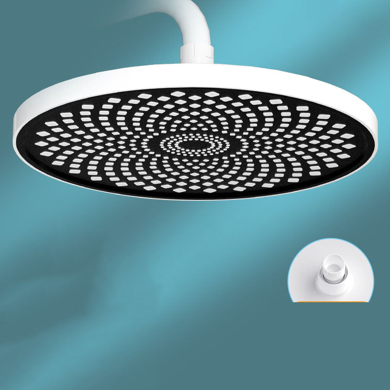 BowLift | Round Fixed Shower Head High Flow Aerated Wall Mount Shower Head