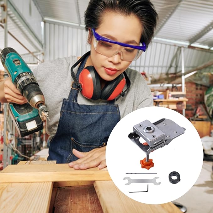 Skanto | Woodworking 35mm Hinge Boring Jig Hole Opener Kit