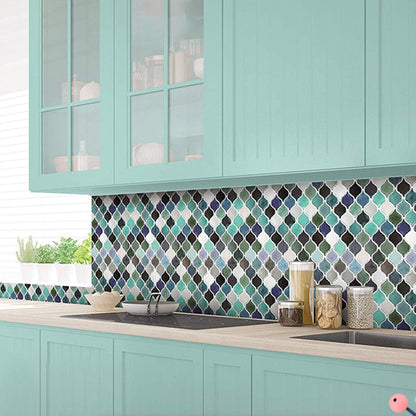 BowLift | Modern Peel and Stick Backsplash Wall Tile PVC Peel & Stick Field Tile